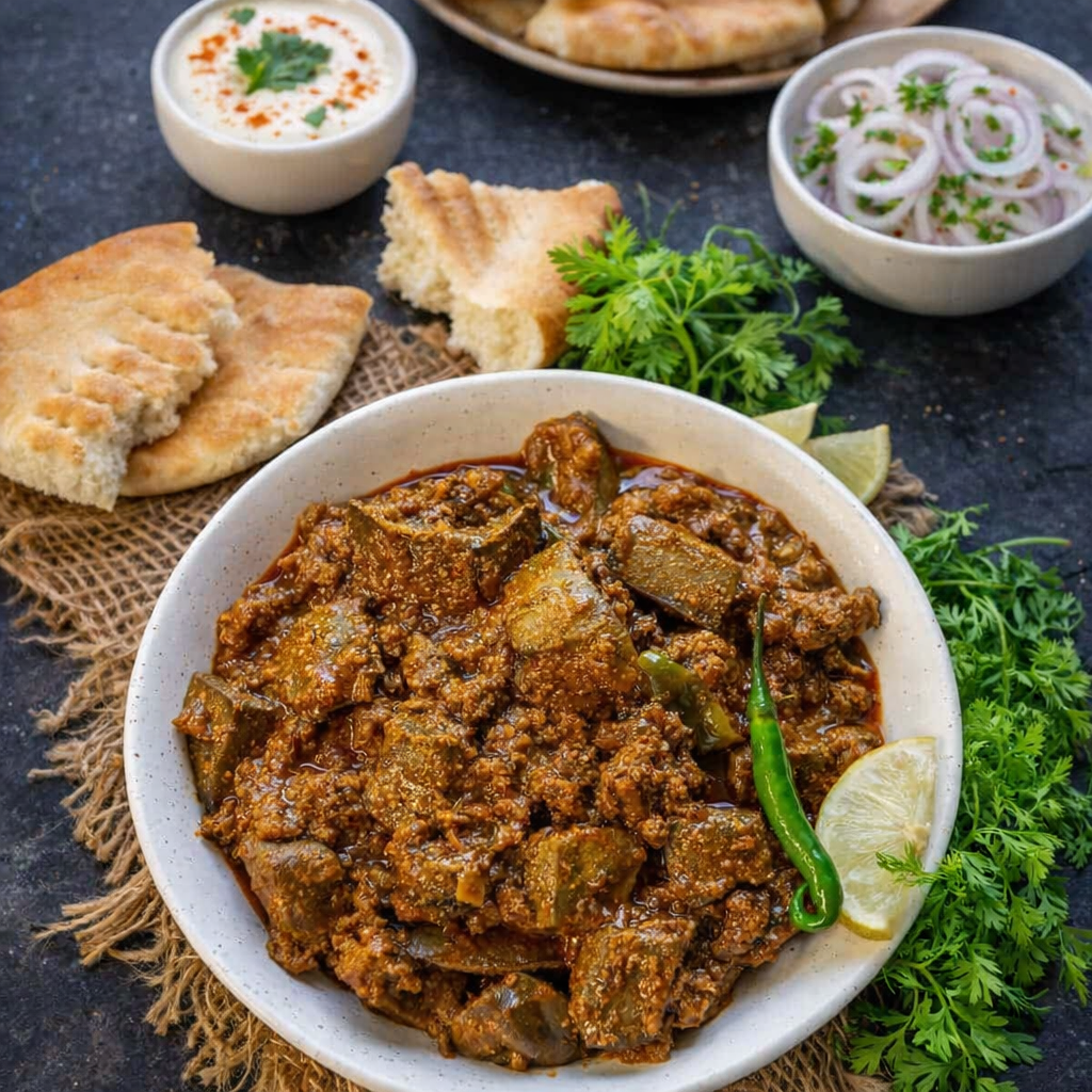 Goat Keema Kaleji